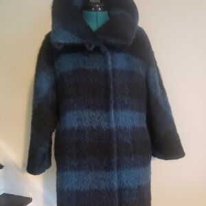 Cinzia Rocca Due Wool Blend Coat